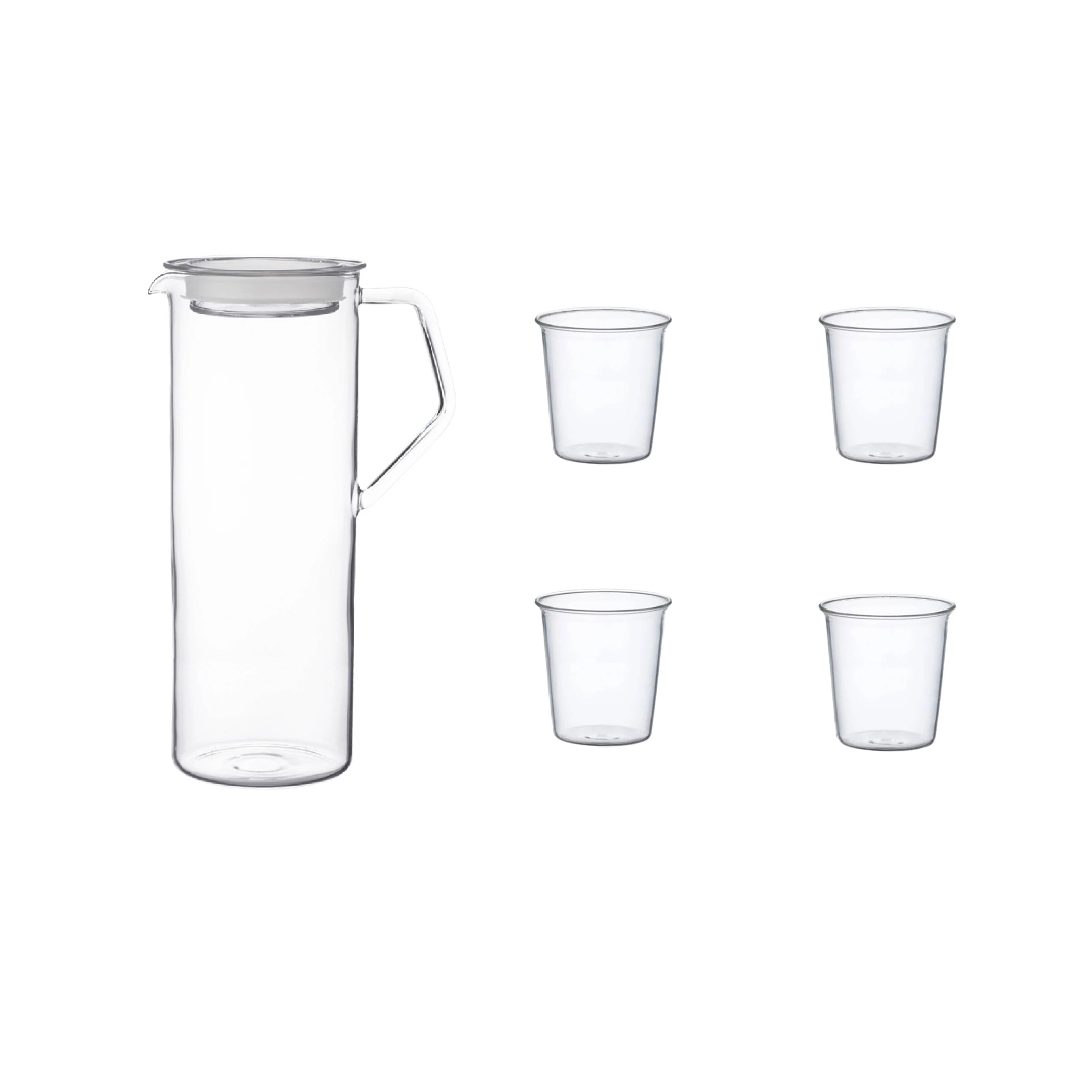 CAST Water Glass and Jug Set